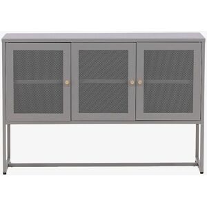 Buffet en acier gris Venture Home - Armoire industrielle - Publicité Buffet en acier gris Venture Home - Armoire industrielle - Publicité