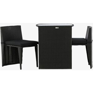 Venture Home Savanna Café-Set - Wetterfestes Rattan - Kleine Terrasse Venture Home Savanna Café-Set - Wetterfestes Rattan - Kleine Terrasse