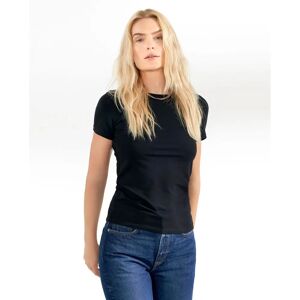 Bread & Boxers - Toppi Crew-Neck Slim - Schwarz - 40/42 Frauen - Top Bread & Boxers - Toppi Crew-Neck Slim - Schwarz - 40/42 Frauen - Top