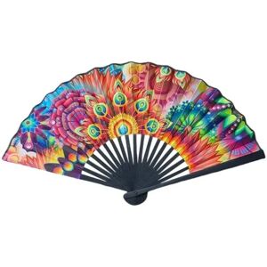 Awendela Model 19 - Blå/Hvid Fan - Orientalske Vinde Awendela Model 19 - Blå/Hvid Fan - Orientalske Vinde