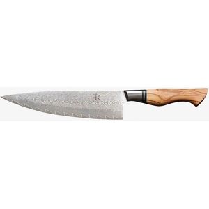 Ryda 21cm Køkkenkniv - Brun - Håndlavet Ryda 21cm Køkkenkniv - Brun - Håndlavet