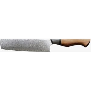Ryda Knives 18cm - Håndlavet, Vakuum varmebehandlet, Olivetræ håndtag - Køkkenkniv Ryda Knives 18cm - Håndlavet, Vakuum varmebehandlet, Olivetræ håndtag - Køkkenkniv