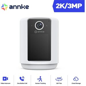 Annke 3MP Wireless Panoramic Security Camera - Video & Audio Annke 3MP Wireless Panoramic Security Camera - Video & Audio