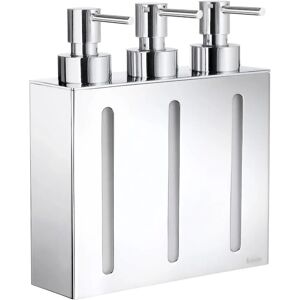 Smedbo FK259 Triple Soap Dispenser - Wall Mounted Smedbo FK259 Triple Soap Dispenser - Wall Mounted