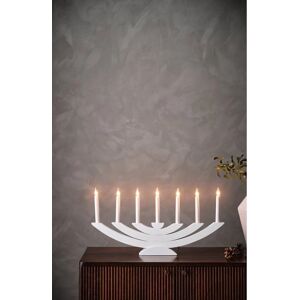 Star Trading NAVIDA Lysestake - Hvit - Juledekorasjon Star Trading NAVIDA Lysestake - Hvit - Juledekorasjon