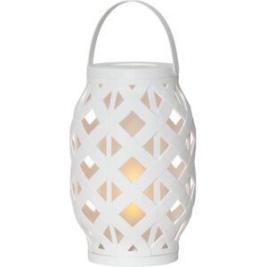 Star Trading Flame lanterne, hvid, højde 23cm Star Trading Flame lanterne, hvid, højde 23cm
