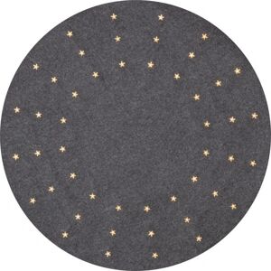 Star Trading Grå filtmatte 80cm - Indendørs julepynt Star Trading Grå filtmatte 80cm - Indendørs julepynt