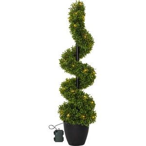 Star Trading Buxbom - 65cm Künstlicher Topiary-Baum mit Lichtern - Innen/Außen Star Trading Buxbom - 65cm Künstlicher Topiary-Baum mit Lichtern - Innen/Außen
