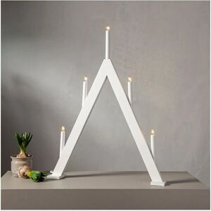 Star Trading Albo Hvid Elektrisk Lysestage - Lysestage Star Trading Albo Hvid Elektrisk Lysestage - Lysestage