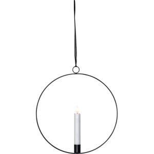 Star Trading Svart Innendørs Flamme Ring - Dekorasjon Star Trading Svart Innendørs Flamme Ring - Dekorasjon