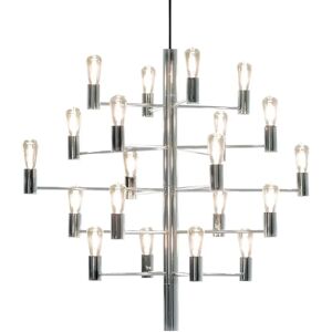 Herstal Loftlampe Manola Multi Arm Krom - 20 E14 Herstal Loftlampe Manola Multi Arm Krom - 20 E14