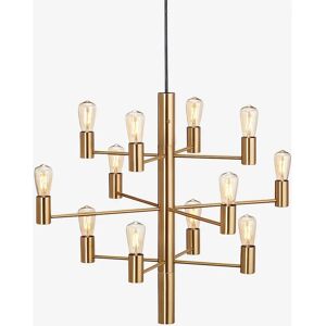 Herstal Herstal Belid Manola Taklampa med flera armar Satängmässing Herstal Herstal Belid Manola Taklampa med flera armar Satängmässing