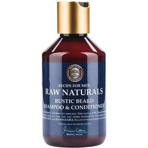 Raw Naturals Shampoo et Après-shampooing Rustique pour Barbe - Soin de la Barbe - Publicité Raw Naturals Shampoo et Après-shampooing Rustique pour Barbe - Soin de la Barbe - Publicité