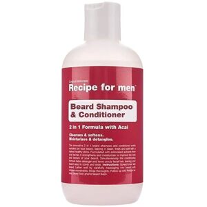Recipe for Men Beard Shampoo & Conditioner - Beard Care Recipe for Men Beard Shampoo & Conditioner - Beard Care