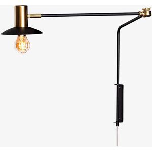 Rydéns Vegglampe Quinn - Justerbar, Svart - Vegglampe Rydéns Vegglampe Quinn - Justerbar, Svart - Vegglampe