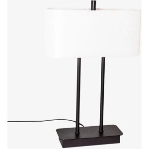 Rydens Hvit/Svart Luton Bordlampe - Moderne Design Rydens Hvit/Svart Luton Bordlampe - Moderne Design