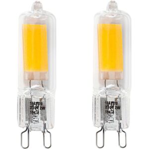 Rydéns G9 LED dimbar - 2-pakning - Transparent - LED-pære Rydéns G9 LED dimbar - 2-pakning - Transparent - LED-pære