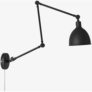 Rydens Sorte Væglampe - Justerbar Moderne Indendørslampe Rydens Sorte Væglampe - Justerbar Moderne Indendørslampe