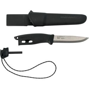 Morakniv 13567 Svart - Kompakt utomhuskniv med tändstål Morakniv 13567 Svart - Kompakt utomhuskniv med tändstål