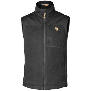Fjällräven Buck Fleece Vest Men XXL - Fleeceweste - grey/black Fjällräven Buck Fleece Vest Men XXL - Fleeceweste - grey/black