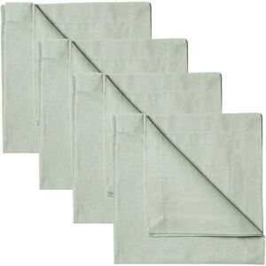 Linum - Robert Serviett 4-pack - Grøn - Serviet Linum - Robert Serviett 4-pack - Grøn - Serviet