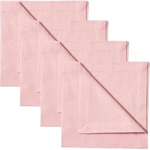 Linum - Robert 4-pack rosa bomullshanddukar - Bordstyp Linum - Robert 4-pack rosa bomullshanddukar - Bordstyp