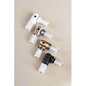 Hasta Hjørneskjøt - Hvid - Gardinstang hjørnebeslag Hasta Hjørneskjøt - Hvid - Gardinstang hjørnebeslag