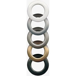 Hasta - Gardineringe, 10 stk. - Hvid Unisex Hasta - Gardineringe, 10 stk. - Hvid Unisex