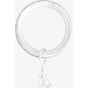 Hasta Gloria Gardinering 42/53 mm Hvid/Guld - Gardintilbehør Hasta Gloria Gardinering 42/53 mm Hvid/Guld - Gardintilbehør