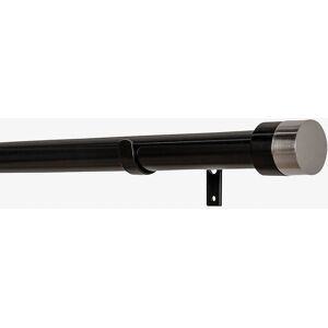 Homeroom Edith Metallgardinstang-Set - Justerbar 160-300cm - Sort Homeroom Edith Metallgardinstang-Set - Justerbar 160-300cm - Sort