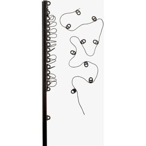 Homeroom U Wave 250cm musta verhotanko - Verhotarvikkeet Homeroom U Wave 250cm musta verhotanko - Verhotarvikkeet