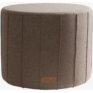 Shepherd Anja Brun Ull rund puff - Puff Shepherd Anja Brun Ull rund puff - Puff