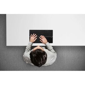 Jobmate Slim Keyboard - Ergonomic Nordic Layout - Black - Keyboard Jobmate Slim Keyboard - Ergonomic Nordic Layout - Black - Keyboard