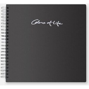 Burde Colors of Life Sorte Spiralalbum - Fotoalbum, 30x30 cm Burde Colors of Life Sorte Spiralalbum - Fotoalbum, 30x30 cm