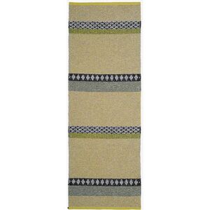 Horredsmattan - Blandet Skog - Gul - Bomull og patchwork - 150X250 Horredsmattan - Blandet Skog - Gul - Bomull og patchwork - 150X250