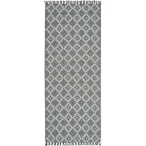 Homeroom Grå Bomullsteppe - 80X300 Homeroom Grå Bomullsteppe - 80X300