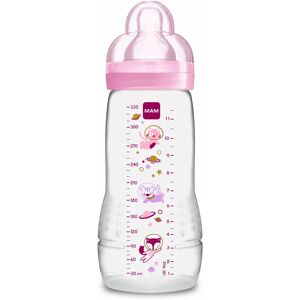 MAM Easy Active Babyflaske - Rosa - Ergonomisk, Bred Hals, Lækagesikret - Babyflaske MAM Easy Active Babyflaske - Rosa - Ergonomisk, Bred Hals, Lækagesikret - Babyflaske