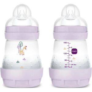 MAM Easy Start Anti-Colic Babyflaske - Rosa - 160ml MAM Easy Start Anti-Colic Babyflaske - Rosa - 160ml