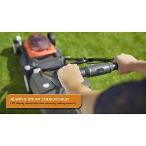Flymo 970538701 Orange Battery Cordless Lawn Mower Flymo 970538701 Orange Battery Cordless Lawn Mower