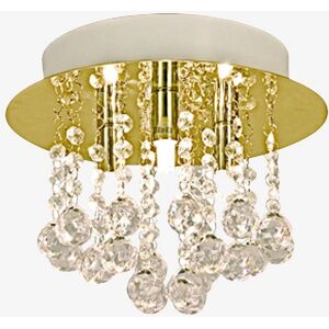 Aneta Lighting Madelene Messing/Transparent Taklampe - Taklampe Aneta Lighting Madelene Messing/Transparent Taklampe - Taklampe