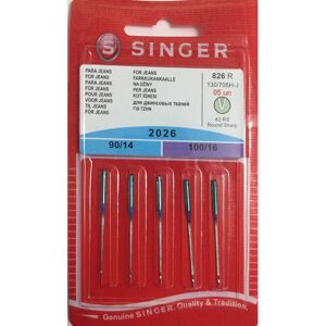 Agulhas Singer 90/14 para jeans Agulhas Singer 90/14 para jeans