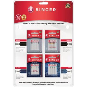 Set de agujas de coser Singer 250088002 - Universales, Denim, Multicolor Set de agujas de coser Singer 250088002 - Universales, Denim, Multicolor