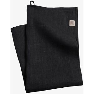 Lovely Linen Classic Linnehandduk - Svart - 50x70cm Lovely Linen Classic Linnehandduk - Svart - 50x70cm