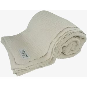 Lovely Linen - Vit bomullstäcke - OEKO-TEX, 140x220, Unisex Lovely Linen - Vit bomullstäcke - OEKO-TEX, 140x220, Unisex