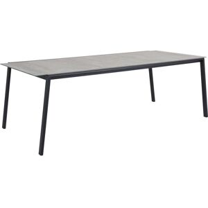 Brafab Lyra Gartentisch - 220x100 cm, Schwarz/Sand, Aluminium Brafab Lyra Gartentisch - 220x100 cm, Schwarz/Sand, Aluminium