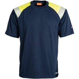 Tranemo Flammehemmende T-skjorte - Gul/Navy - L Tranemo Flammehemmende T-skjorte - Gul/Navy - L