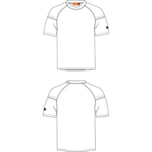 Tranemo Flammehemmende T-skjorte - Gul/Navy 2XL Tranemo Flammehemmende T-skjorte - Gul/Navy 2XL