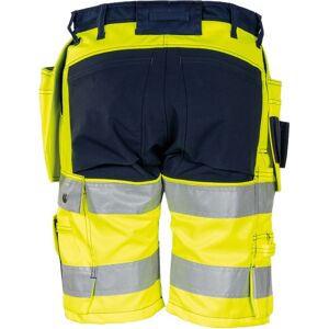 Tranemo Hi-Vis Shorts C48 - Arbeidsshorts, Gul/Navy Blue Tranemo Hi-Vis Shorts C48 - Arbeidsshorts, Gul/Navy Blue