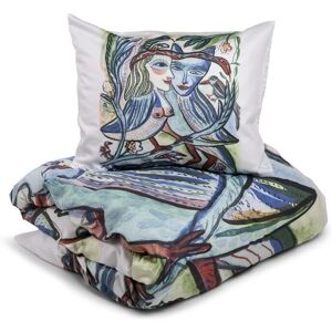 Kosta Linnewäfveri Lovebirds Satin - Vuodevaatteet 150x210 Kosta Linnewäfveri Lovebirds Satin - Vuodevaatteet 150x210