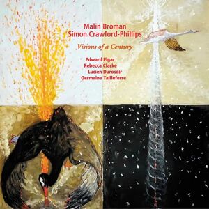 Malin Broman & Simon Crawford-Phillips: Visioner av ett århundrade - Musik CD Malin Broman & Simon Crawford-Phillips: Visioner av ett århundrade - Musik CD